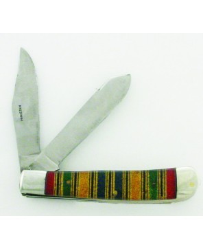 Vibrant Rainbow Pocket Knife - Colorful Collectors' Edition