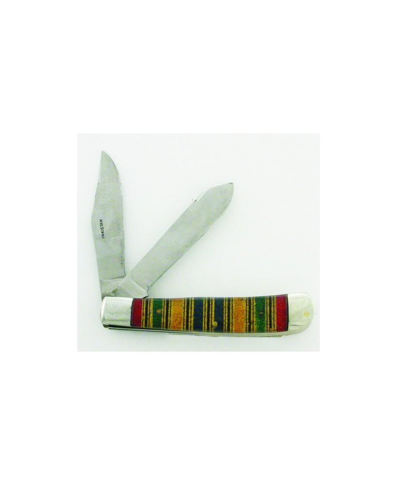 Vibrant Rainbow Pocket Knife - Colorful Collectors' Edition