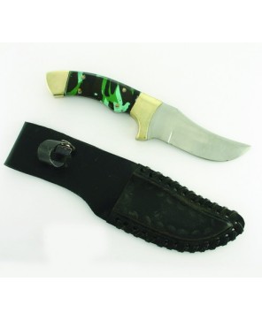 Wilderness Camo Hunter Knife - Stainless Steel Blade