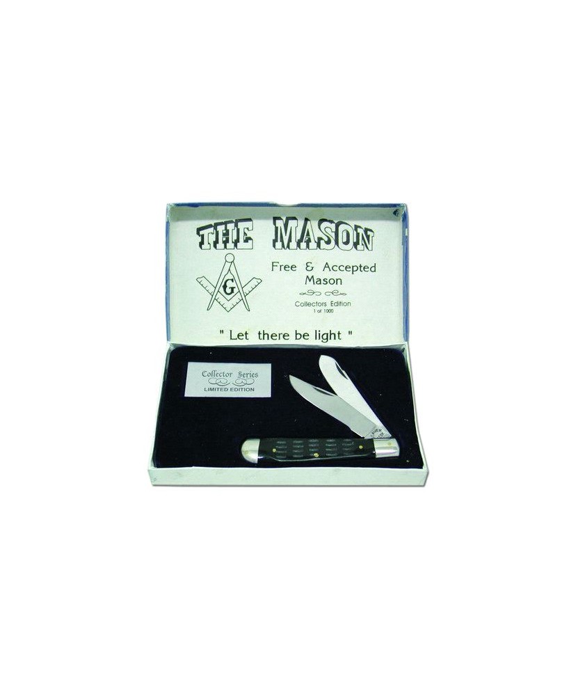 Reliable Stainless Steel Folding Knife - Mason Gift Box