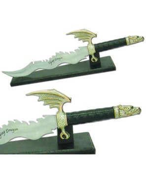 Flying Dragon Dagger - Table Stand Included