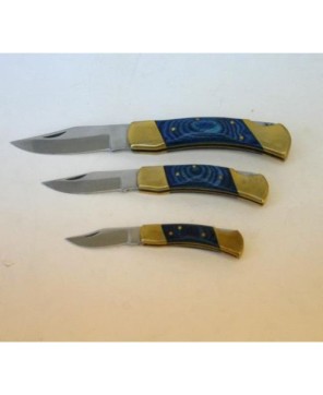 Classic Pocket Folding Knives Set - Stainless Steel