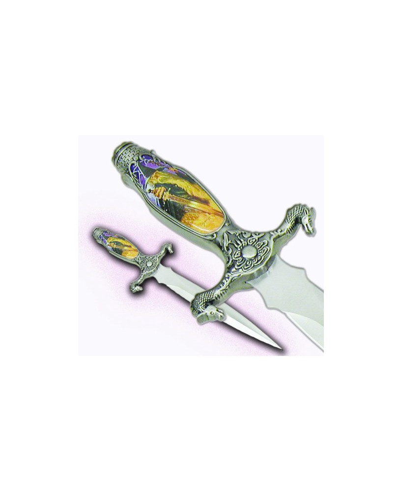 Gemstone Accents Wizard Dagger - Collectible Blade