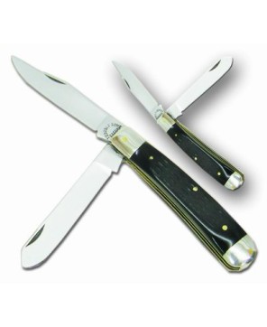 Refined Black Katti Trapper Knife - Essential Collectible