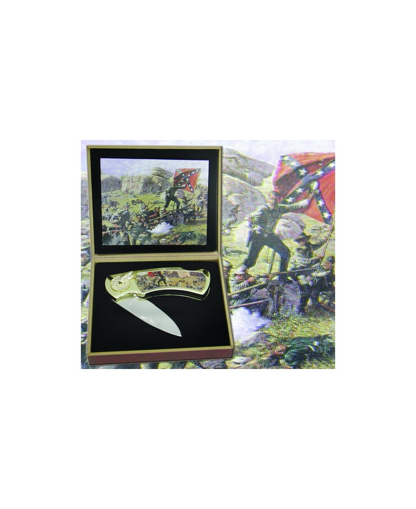 Chancellorsville Battle Knife Replica - Authentic Design Inlay Handle