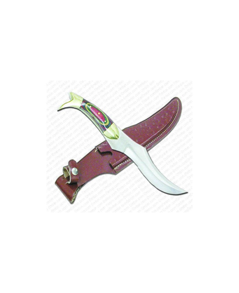 Stainless Steel River Flow Hunting Knife