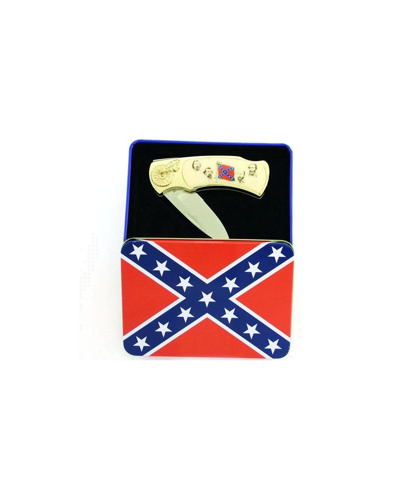 Confederacy Collector's Knife: Legendary Men Tribute