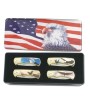 Guardians Of America Knife Set: Stainless Steel Blades