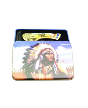 2 Jewel Big Chief Box Knife