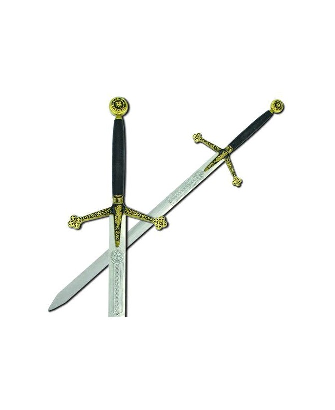 Royal Gold Claymore