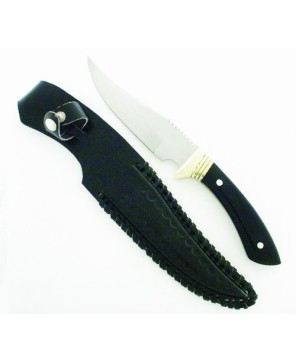 Elegant Black Handle Hunting Knife