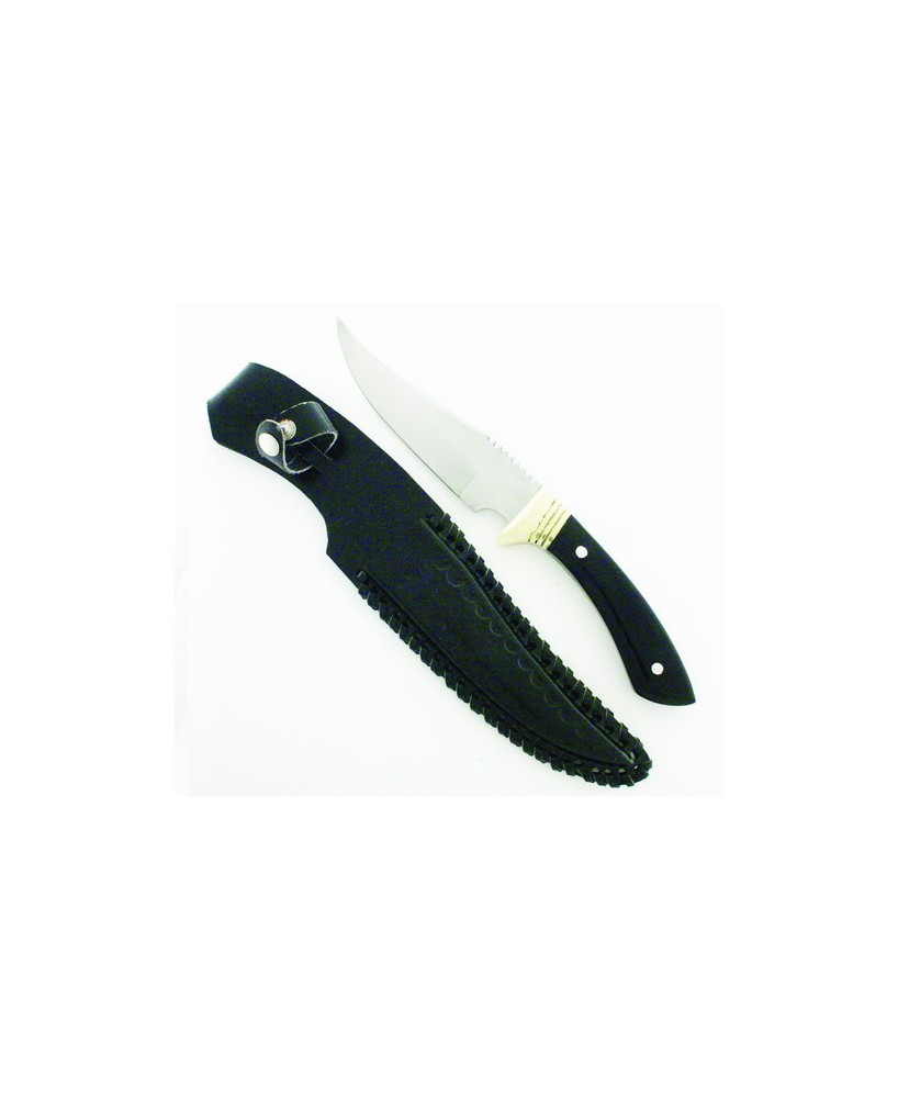 Elegant Black Handle Hunting Knife