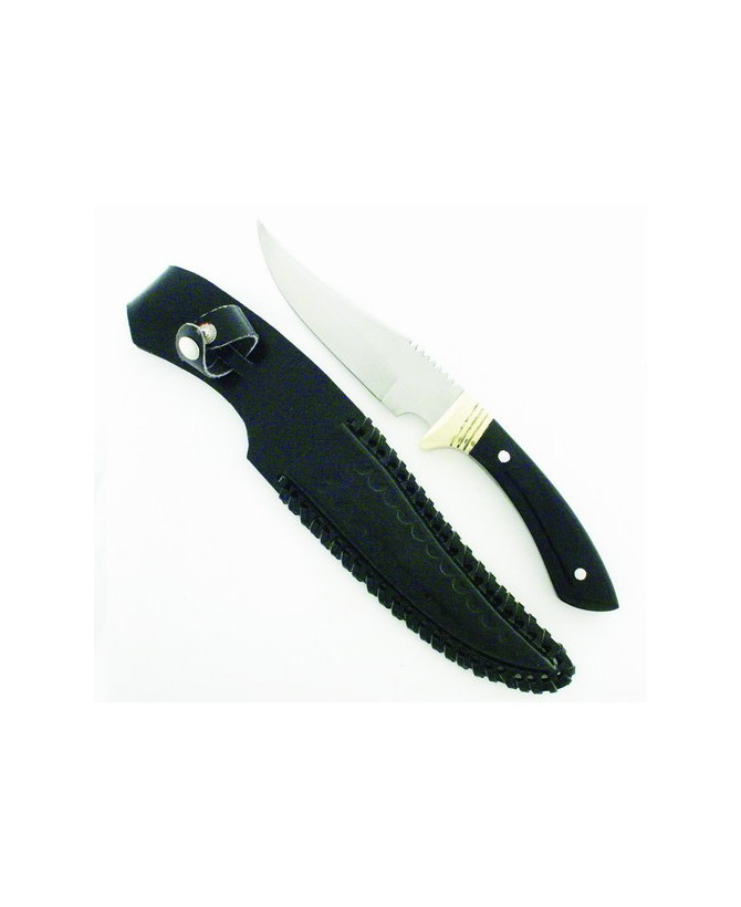 Elegant Black Handle Hunting Knife