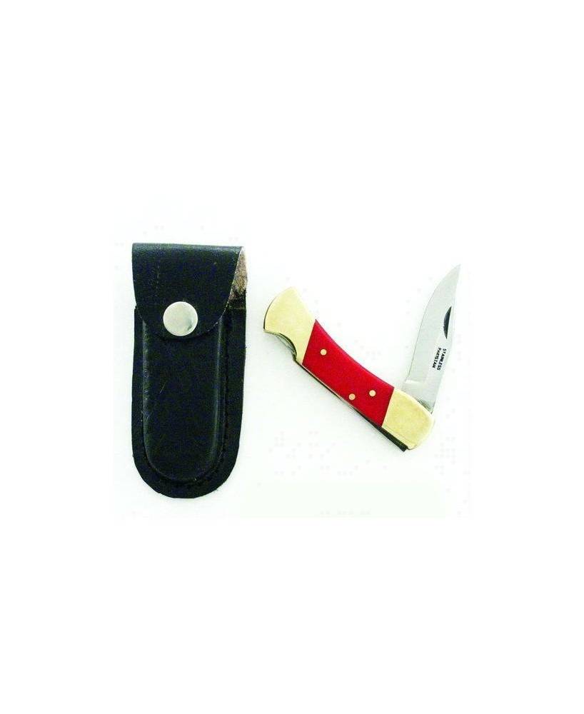 Red Handle Pocket Knife