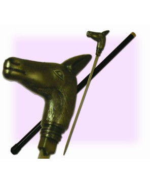 Horse Head Cane Sword