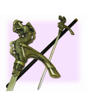 Dragon Bird Cane Sword