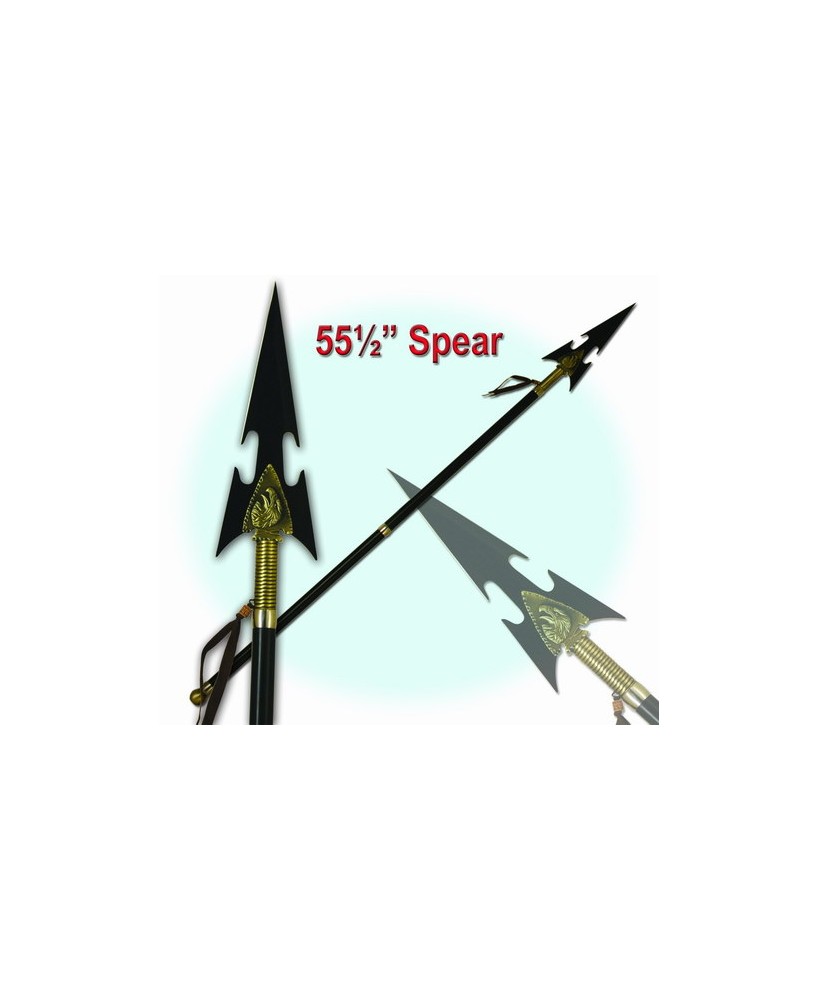 Apache Warrior Spear~Black