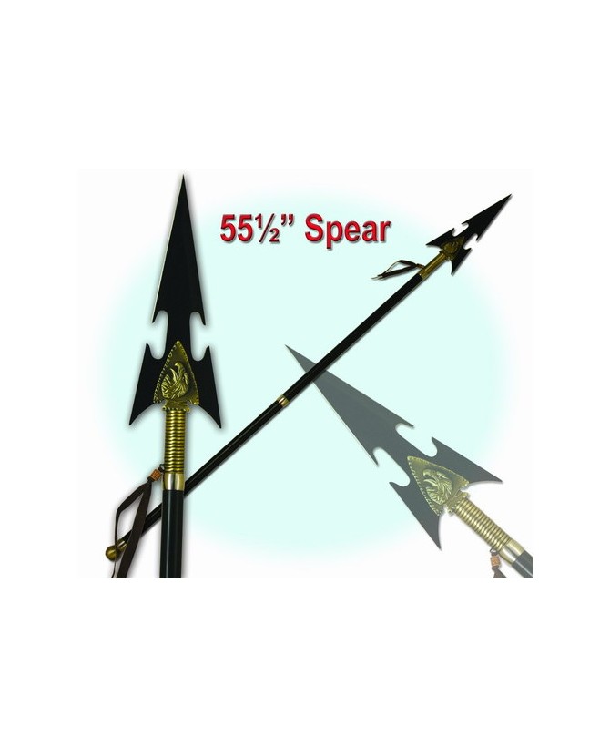 Apache Warrior Spear~Black