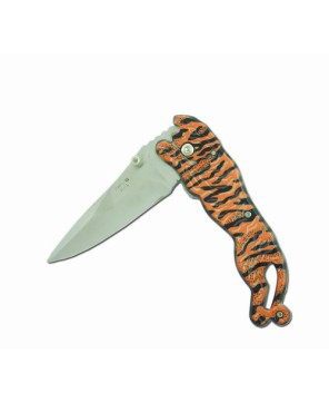 Orange Tiger Folder~w/clasp