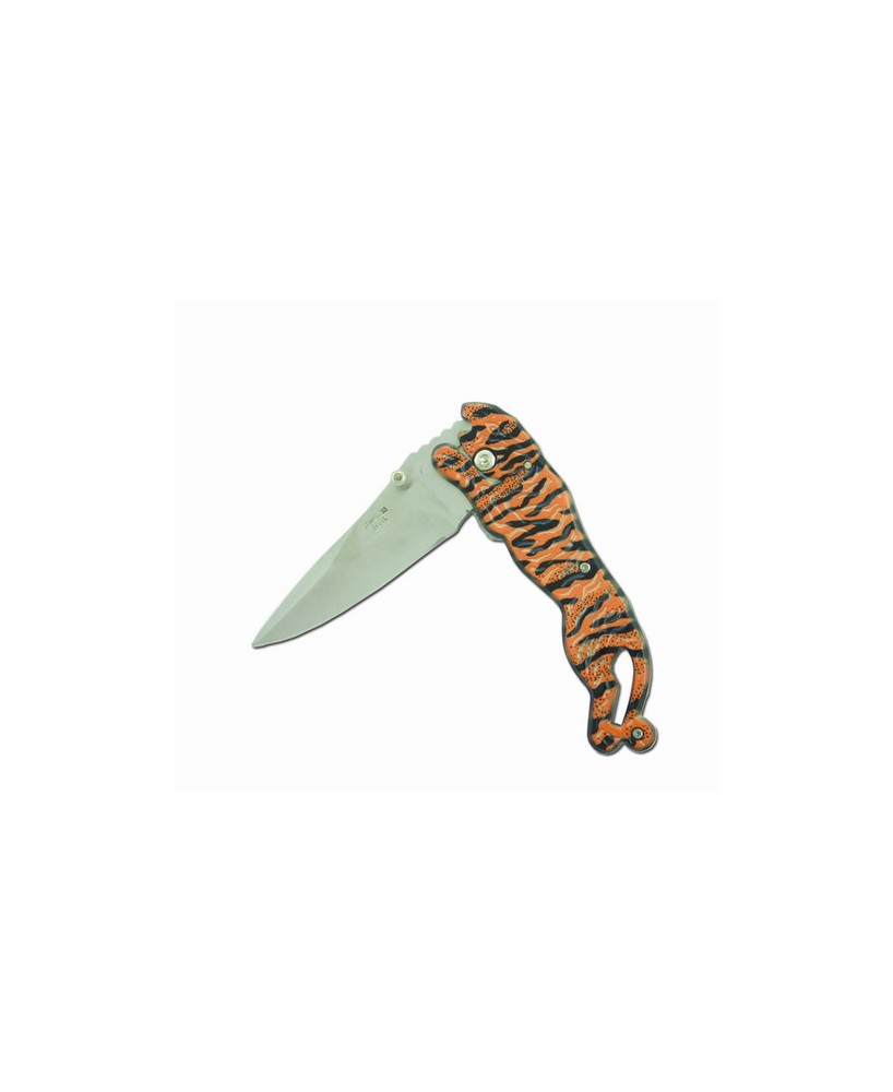 Orange Tiger Folder~w/clasp