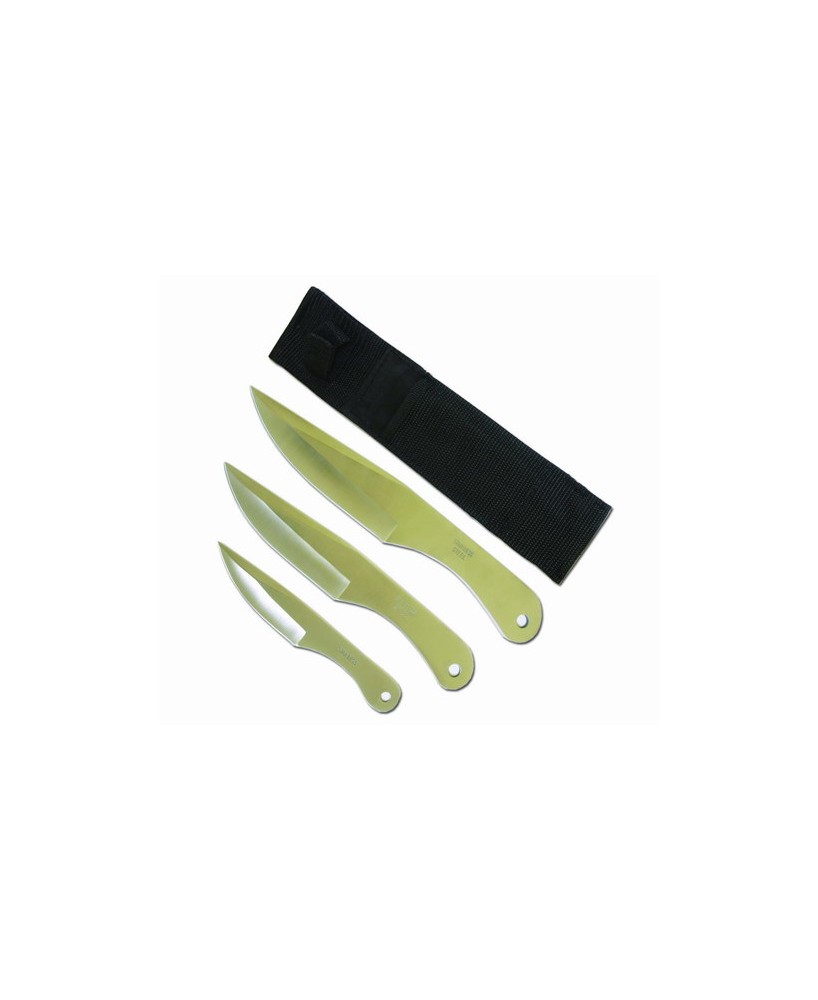 3 Piece Throwing Knife Set