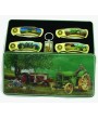 4 Piece Tractor Tin Box w/Keychain