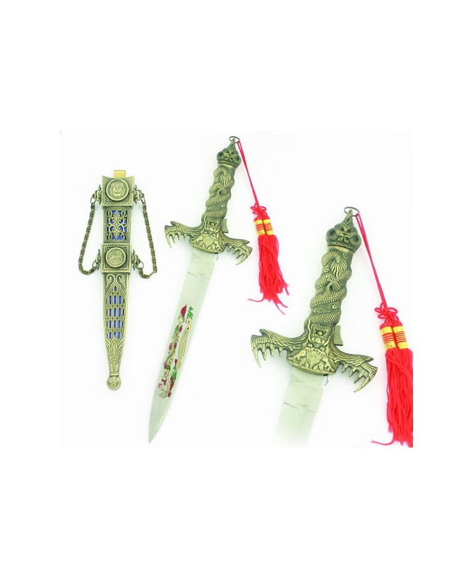 Chinese Serpent Guardian Dagger
