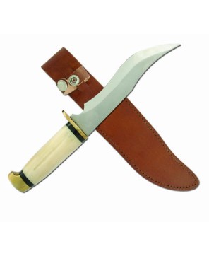 10" Bone handled hunting knife