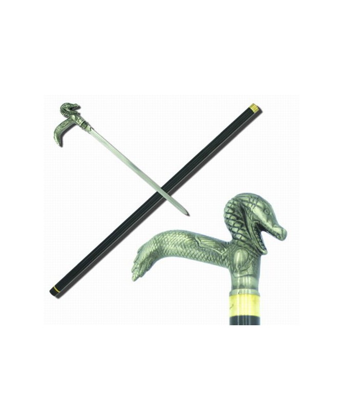 Sea Serpent Walking Cane