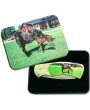 Mother and Daughter Horse-Themed Box Knife - A Heartfelt Tribute