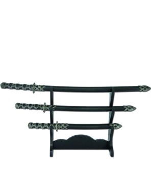 3pc. Sword Set w/ Diamond Design