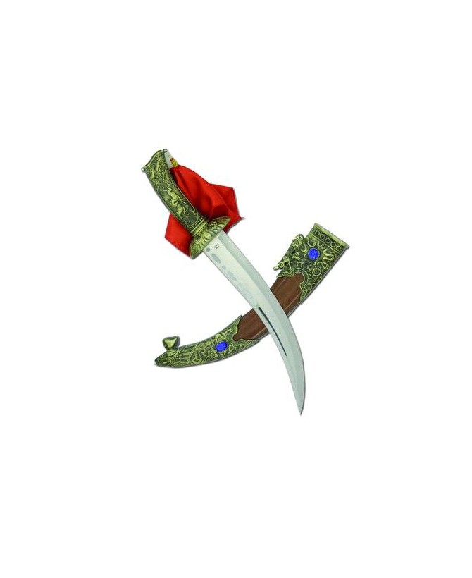 Persian Blue Jewel Dagger - Elegant Collector’s Fantasy Blade