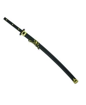 Full tang black katana