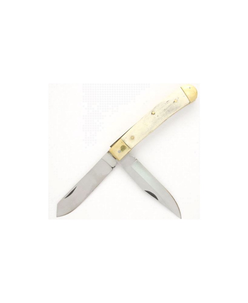 2 Blade Bone pocket knife