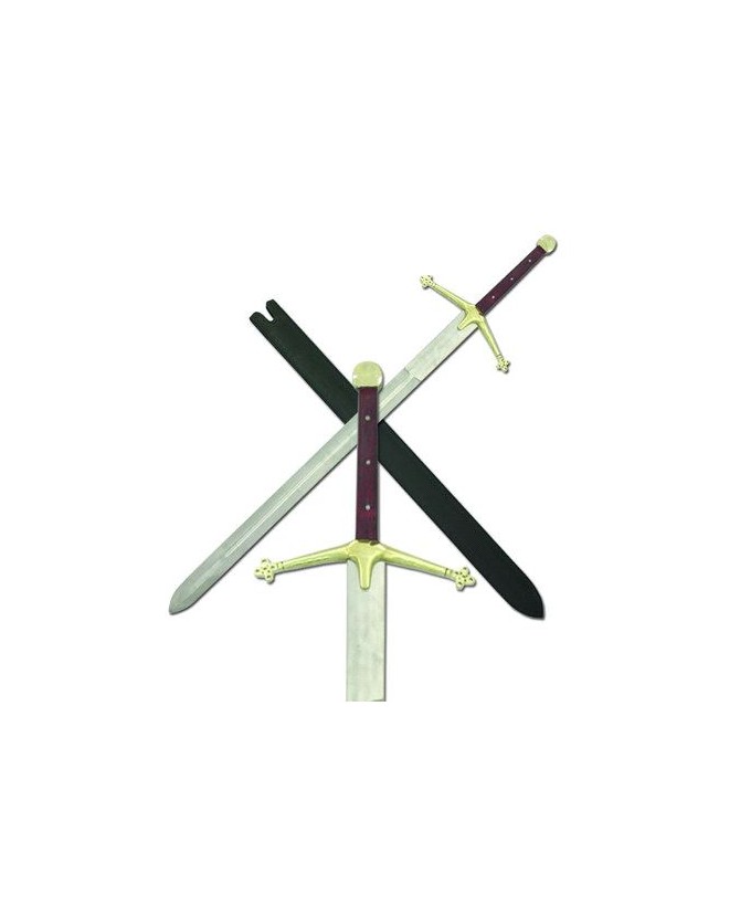 52" Full Tang Claymore Sword