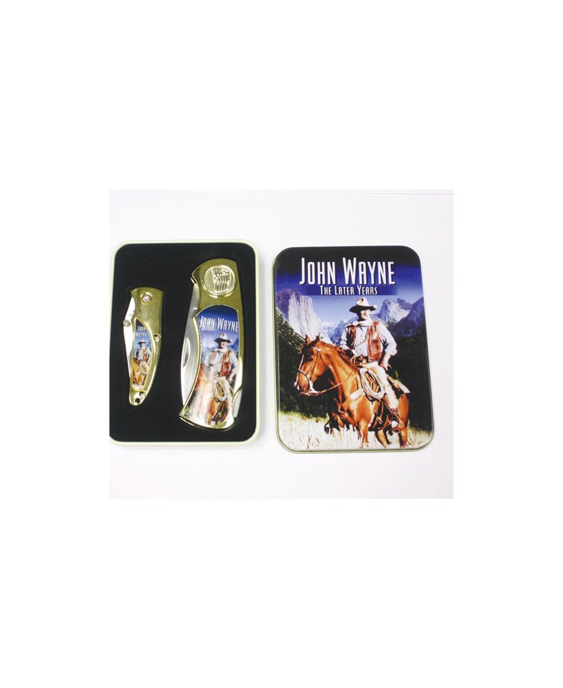 2pcs John Wayne Box Knife