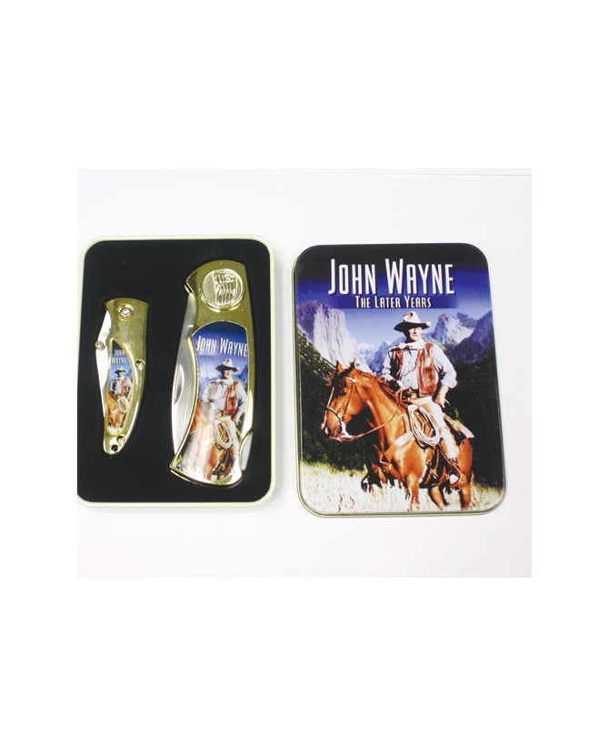 2pcs John Wayne Box Knife