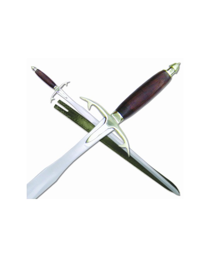 Medieval Flanged Sword - Wood Handle
