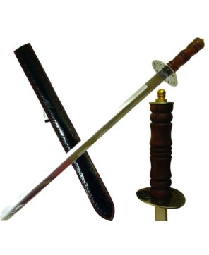 Stainless Steel Fencing Sword: Metal Handled Elegance