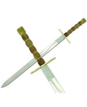 Golden Touch Gold Ring Sword - Stainless Steel Blade