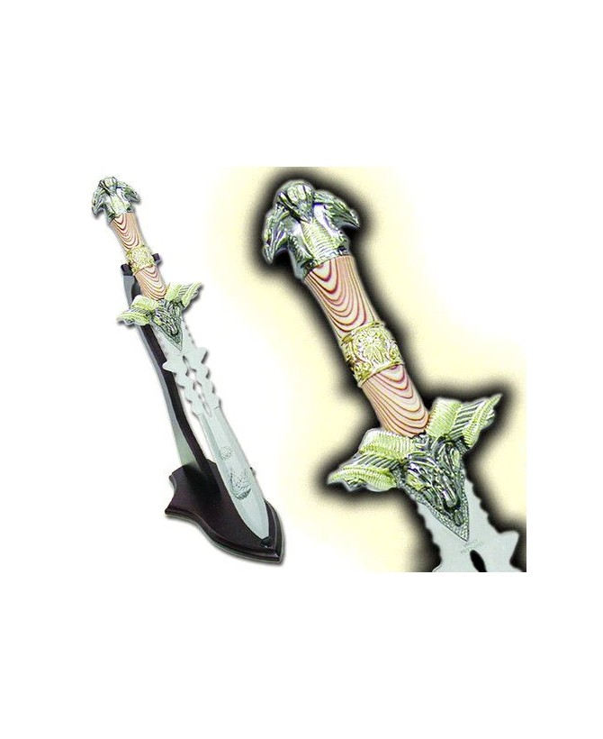 Regal Rams Head Short Sword: Stainless Steel Majesty