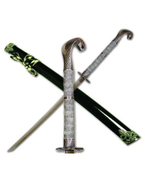 Exquisite Cobra Head Katana Sword