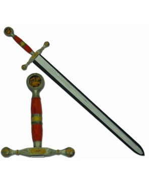 Dragon Slayer sword in w/color handle