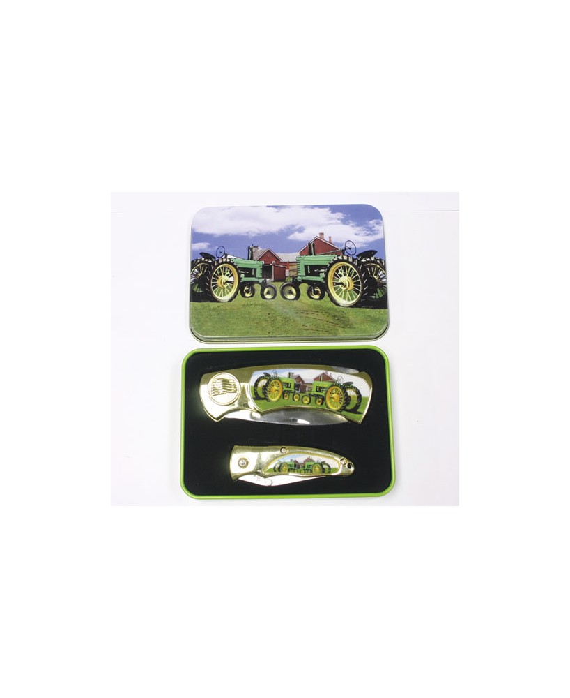 Tractor 2 pcs Box Knife Combo Set