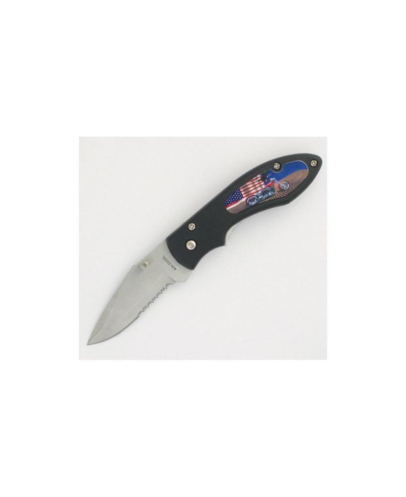 American Biker Pocket Knife