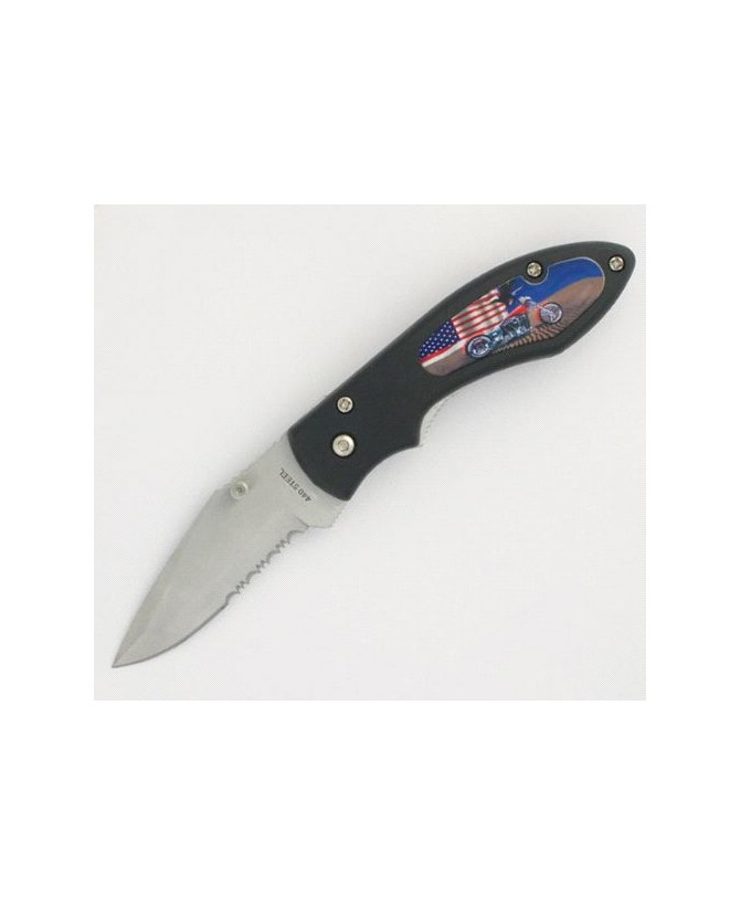 American Biker Pocket Knife