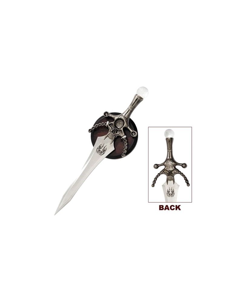 Crystal Ball Skull Dagger - Gothic Collector’s Blade