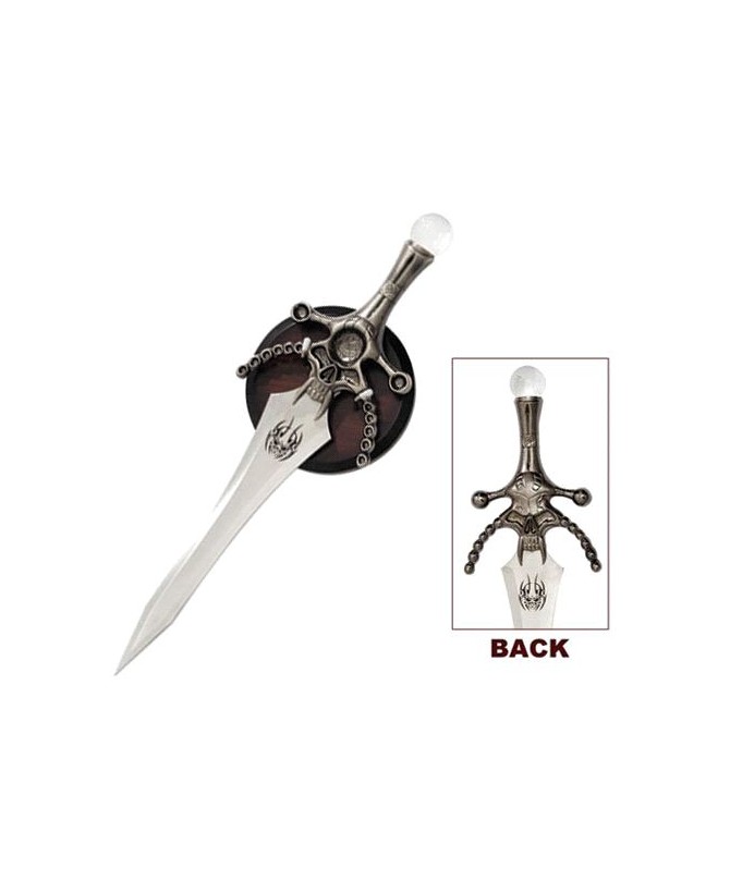 Crystal Ball Skull Dagger - Gothic Collector’s Blade