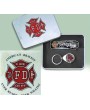 FIRE DEPT BOX KNIEF W/ KEYCHAIN