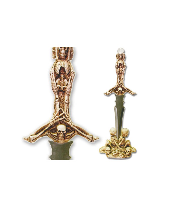 Skull Island Dagger - Stunning Stainless Steel Blade & Resin Handle